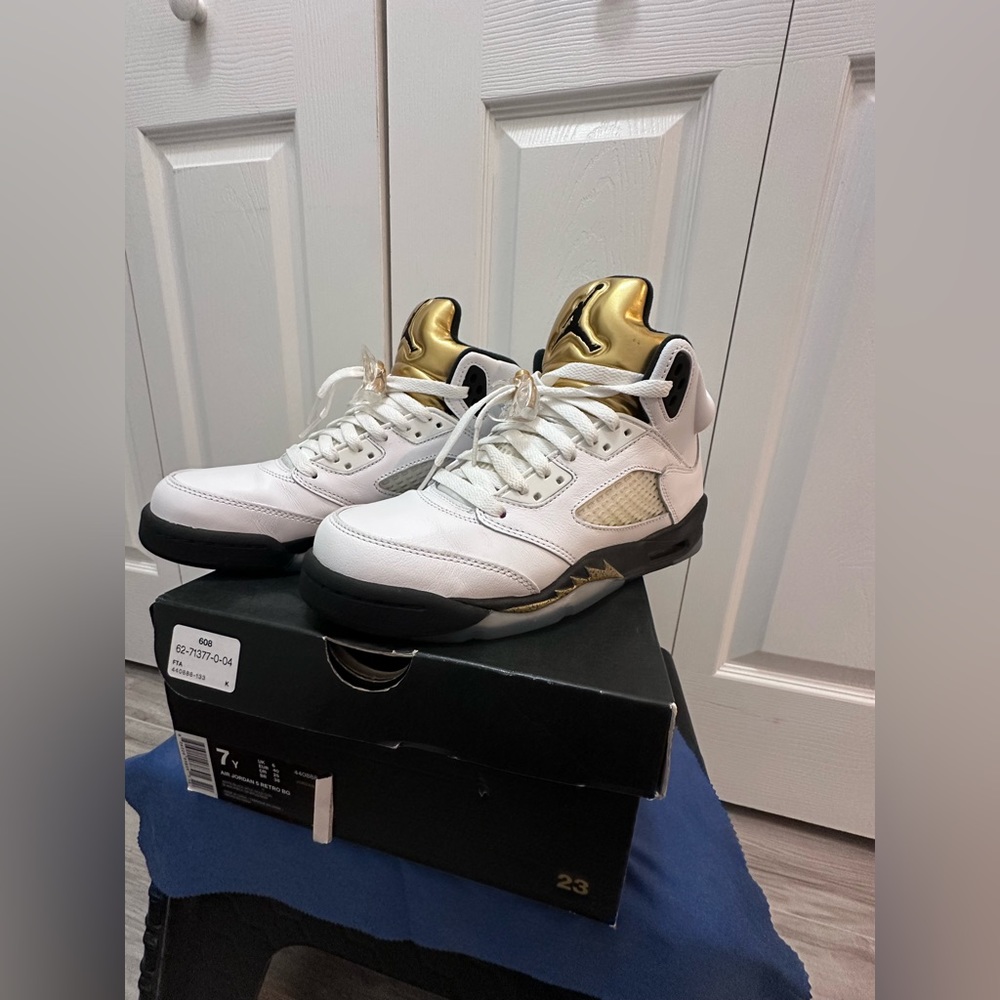 Air Jordan retro 5 BG “Olympic” - Picture 10 of 10
